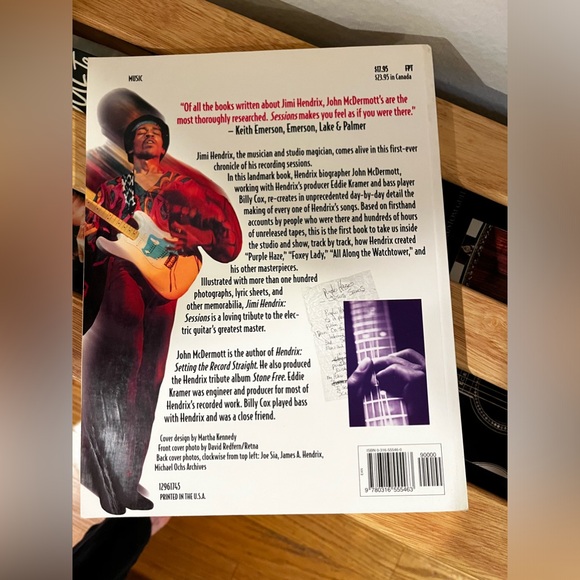 Jimmy Hendrix Sessions soft cover book - Picture 2 of 2